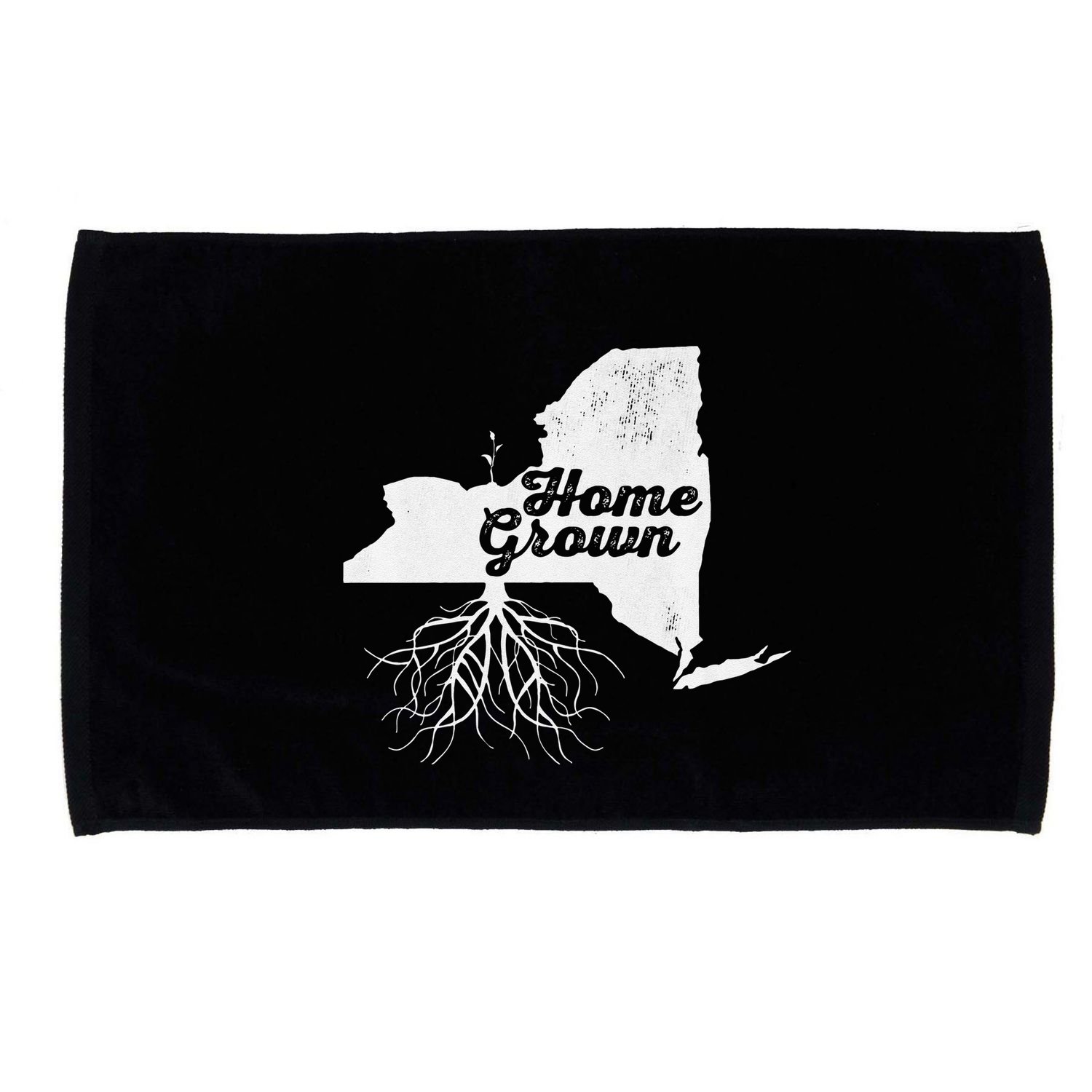 New York Home Grown Roots Ny State Pride Microfiber Hand Towel
