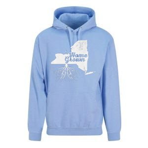 New York Home Grown Roots Ny State Pride Unisex Surf Hoodie