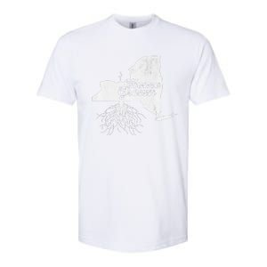 New York Home Grown Roots Ny State Pride Softstyle CVC T-Shirt