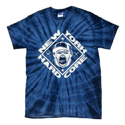 New York Hardcore Monkey Is Worldwide Nyhc Punks Not Dead Tie-Dye T-Shirt