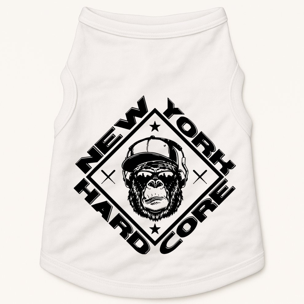 New York Hardcore Monkey Is Worldwide Nyhc Punks Not Dead Doggie Tank