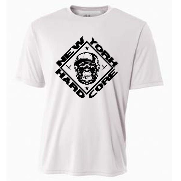 New York Hardcore Monkey Is Worldwide Nyhc Punks Not Dead Cooling Performance Crew T-Shirt