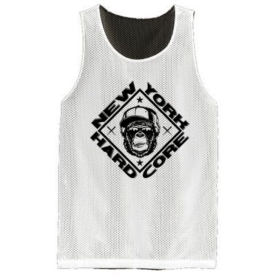 New York Hardcore Monkey Is Worldwide Nyhc Punks Not Dead Mesh Reversible Basketball Jersey Tank