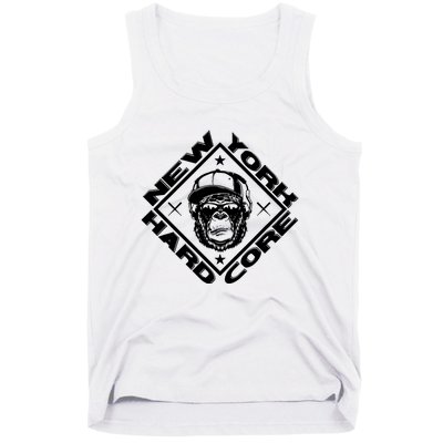 New York Hardcore Monkey Is Worldwide Nyhc Punks Not Dead Tank Top