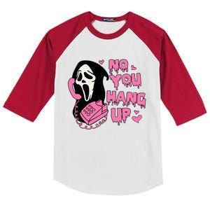 No You Hang Up First Kids Colorblock Raglan Jersey