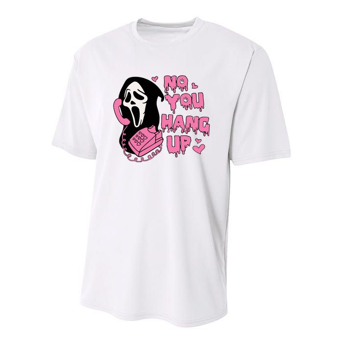 No You Hang Up First Youth Performance Sprint T-Shirt