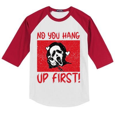 No You Hang Up First Kids Colorblock Raglan Jersey