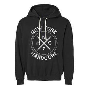 New York Hardcore Nyhc Music Cool Garment-Dyed Fleece Hoodie