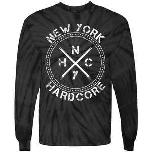 New York Hardcore Nyhc Music Cool Tie-Dye Long Sleeve Shirt