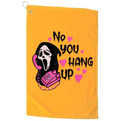 No You Hang Up First Ghost Calling Halloween Sweatshirt Platinum Collection Golf Towel