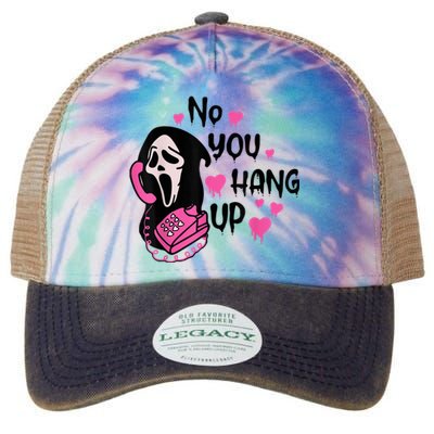 No You Hang Up First Ghost Calling Halloween Sweatshirt Legacy Tie Dye Trucker Hat