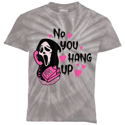 No You Hang Up First Ghost Calling Halloween Sweatshirt Kids Tie-Dye T-Shirt