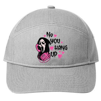 No You Hang Up First Ghost Calling Halloween Sweatshirt 7-Panel Snapback Hat