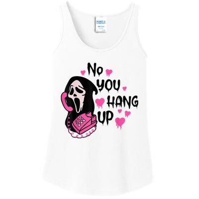 No You Hang Up First Ghost Calling Halloween Sweatshirt Ladies Essential Tank