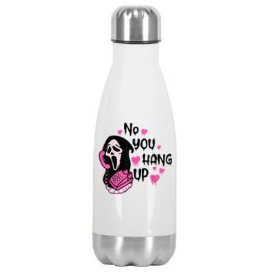 No You Hang Up First Ghost Calling Halloween Sweatshirt Stainless Steel Insulated Water Bottle