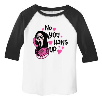 No You Hang Up First Ghost Calling Halloween Sweatshirt Toddler Fine Jersey T-Shirt