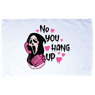 No You Hang Up First Ghost Calling Halloween Sweatshirt Microfiber Hand Towel