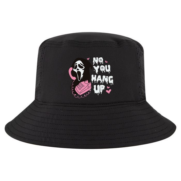 No You Hang Up First. Ghost Halloween Funny Cool Comfort Performance Bucket Hat