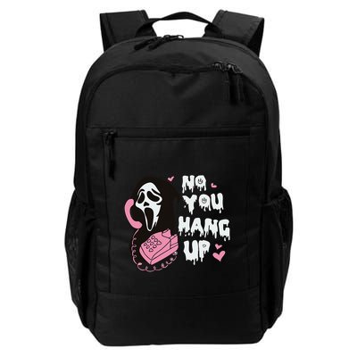 No You Hang Up First. Ghost Halloween Funny Backpack