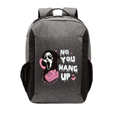 No You Hang Up First. Ghost Halloween Funny Vector Backpack
