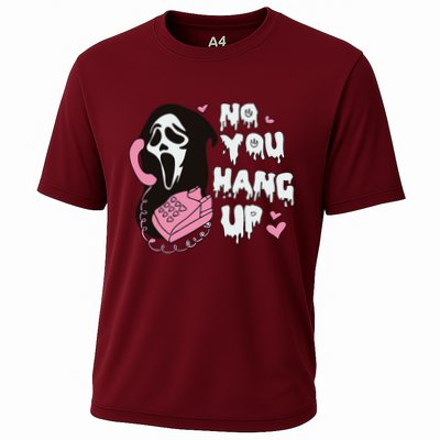 No You Hang Up First. Ghost Halloween Funny Performance Shirt
