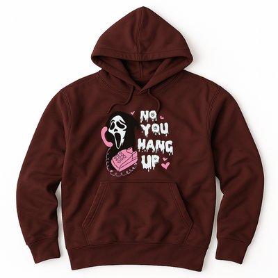 No You Hang Up First. Ghost Halloween Funny Hoodie