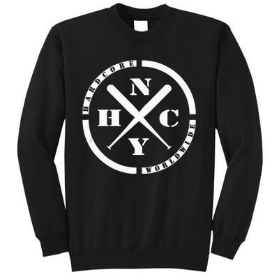 NEW YORK Hardcore Is Worldwide NYHC Punks Not Dead Sweatshirt