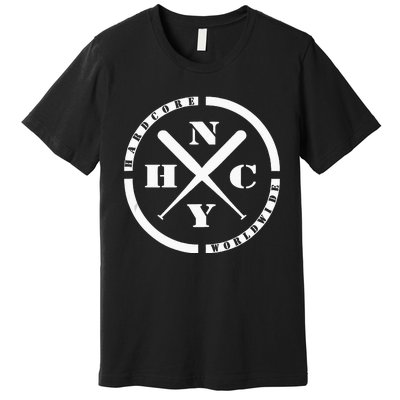 NEW YORK Hardcore Is Worldwide NYHC Punks Not Dead Premium T-Shirt