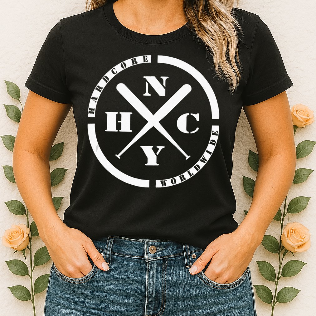 NEW YORK Hardcore Is Worldwide NYHC Punks Not Dead Womens T-Shirt