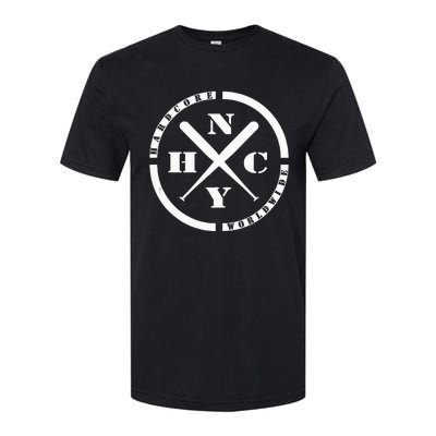 NEW YORK Hardcore Is Worldwide NYHC Punks Not Dead Softstyle CVC T-Shirt