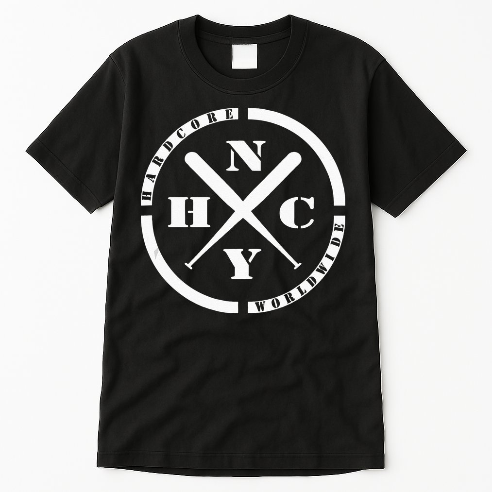 NEW YORK Hardcore Is Worldwide NYHC Punks Not Dead Tall T-Shirt