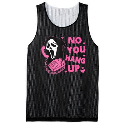 No You Hang Up First Ghost Calling Halloween Mesh Reversible Basketball Jersey Tank