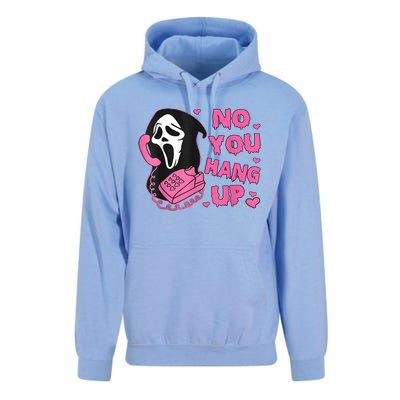 No You Hang Up First Ghost Calling Halloween Unisex Surf Hoodie