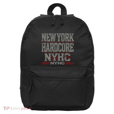 New York Hardcore Nyhc Usa Straight Edge Music Movement 16 in Basic Backpack