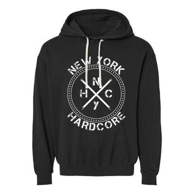 New York Hardcore NYHC Music Cool Garment-Dyed Fleece Hoodie