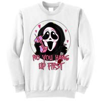 No You Hang Up First Ghost Calling Halloween Sweatshirt