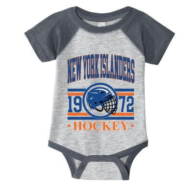 New York Islanders Hockey Team Supporter Infant Baby Jersey Bodysuit