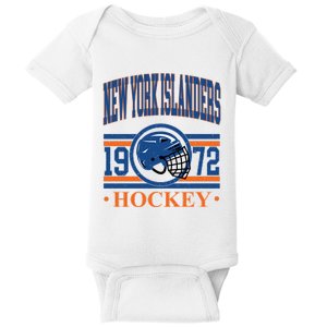 New York Islanders Hockey Team Supporter Baby Bodysuit