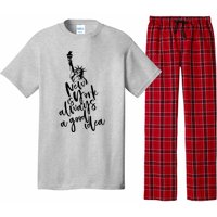 New York Is A Good Idea Pajama Set