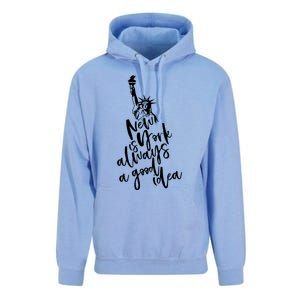 New York Is A Good Idea Unisex Surf Hoodie