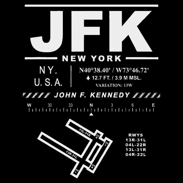 New York John F. Kennedy International Airport Jfk Doggie Tank