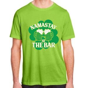 Namastay Yoga Joke Ireland Irish Proud Meaningful Gift Adult ChromaSoft Performance T-Shirt