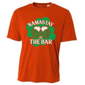 Namastay Yoga Joke Ireland Irish Proud Meaningful Gift Cooling Performance Crew T-Shirt