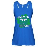 Namastay Yoga Joke Ireland Irish Proud Meaningful Gift Ladies Essential Flowy Tank