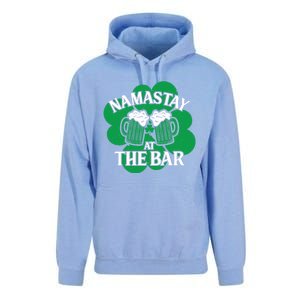 Namastay Yoga Joke Ireland Irish Proud Meaningful Gift Unisex Surf Hoodie