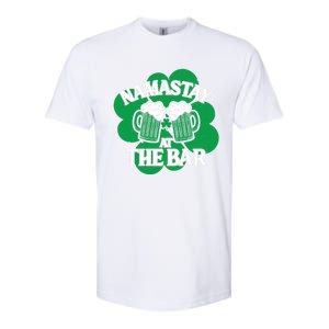 Namastay Yoga Joke Ireland Irish Proud Meaningful Gift Softstyle CVC T-Shirt