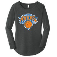 New York Knicks Women's Perfect Tri Tunic Long Sleeve Shirt