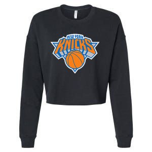 New York Knicks Cropped Pullover Crew