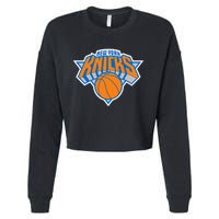 New York Knicks Cropped Pullover Crew