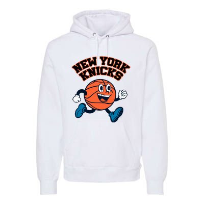 New York Knicks Basketball Running Premium Hoodie